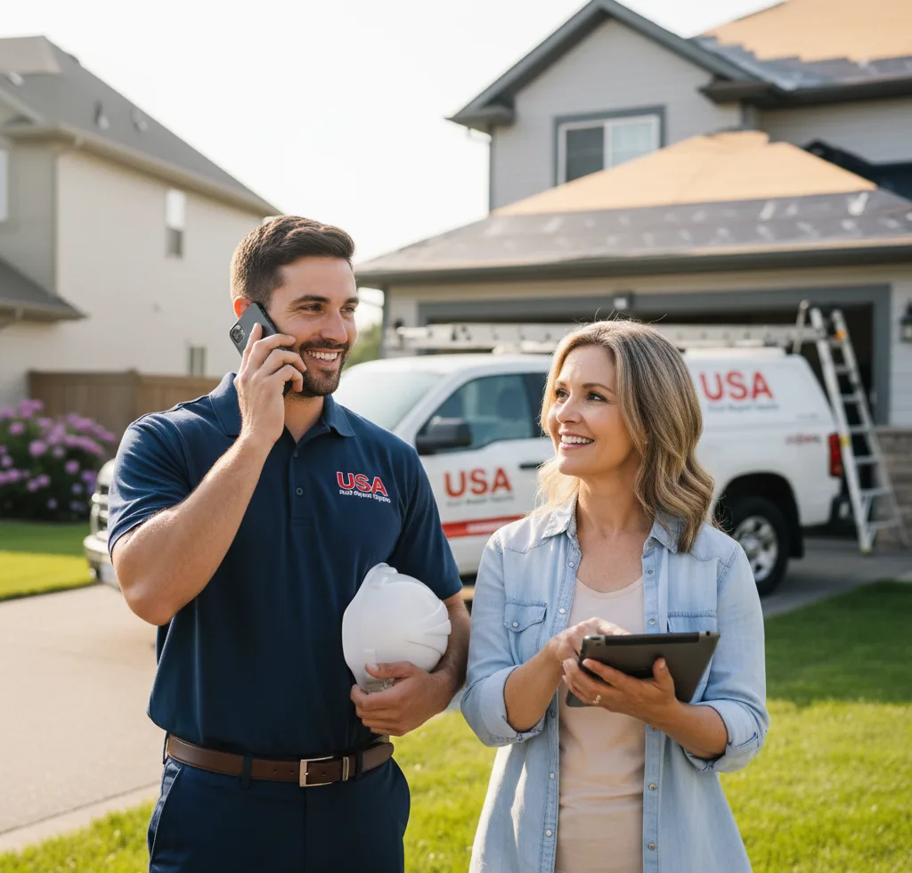 USA Roof Repair Experts customer support in East Brunswick